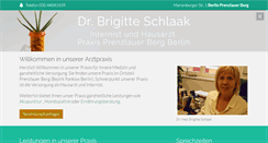 Desktop Screenshot of dr-schlaak.de